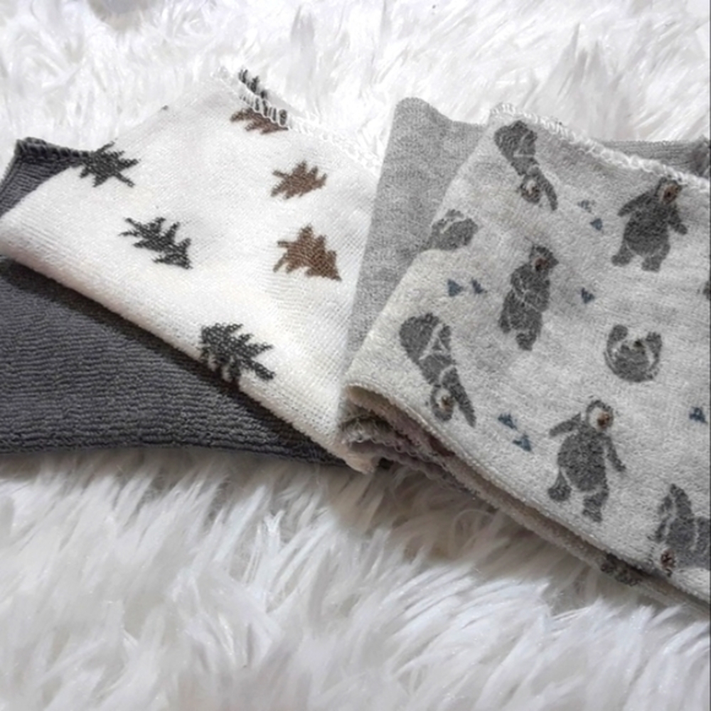 🛍Micro-Terry Cloth Baby Washcloth Set (4)